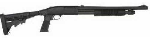 Mossberg 590A1 12 Gauge Shotgun 18.5" Barrel HB Tele Metal Guard Cylinder Bore Choke Parkerized Finish 6 Position Adjustable Aluminum Stock 53690